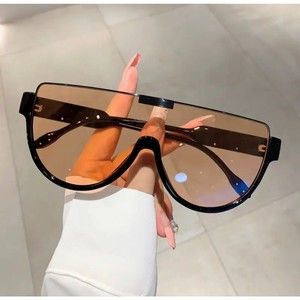 Y2K One-piece Polarized Fashion Sunglasses For Women Men Outdoor UV400 Shield